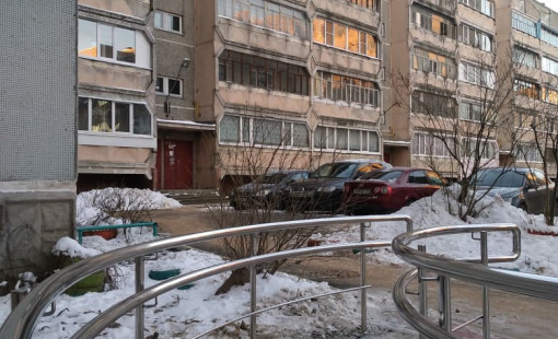 Ограждение пандуса из нержавеющей сталиi