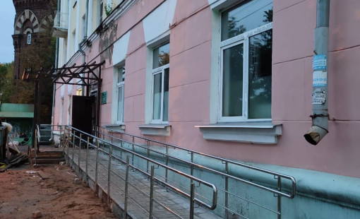 Ограждение крыльца из нержавеющей стали
